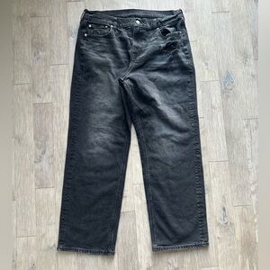 American Eagle Outfitters Curvy Straight Wide Jeans 16